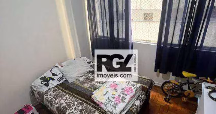 Apartamento com 2 dormitórios à venda, 64 m² por r$ 240.000,00 - itararé - são vicente/sp