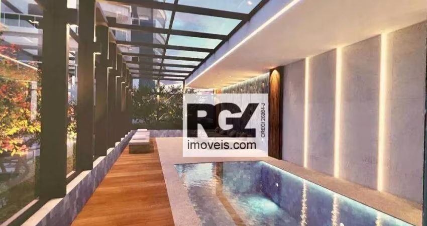Apartamento no ilhas resort com 3 dormitórios à venda, 163 m² por r$ 3.370.000 - ponta da praia - santos/sp
