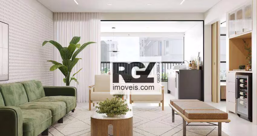 Apartamento com 4 dormitórios à venda, 255 m² por r$ 2.890.000,00 - boqueirão - santos/sp
