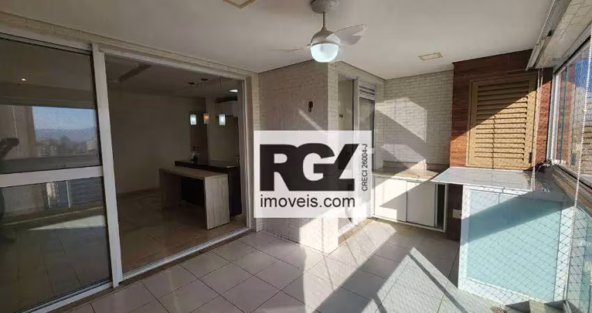 Apartamento com 2 dormitórios à venda, 77 m² por r$ 1.267.000,00 - ponta da praia - santos/sp