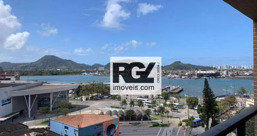 Apartamento com 2 dormitórios à venda, 65 m² por r$ 730.000,00 - ponta da praia - santos/sp