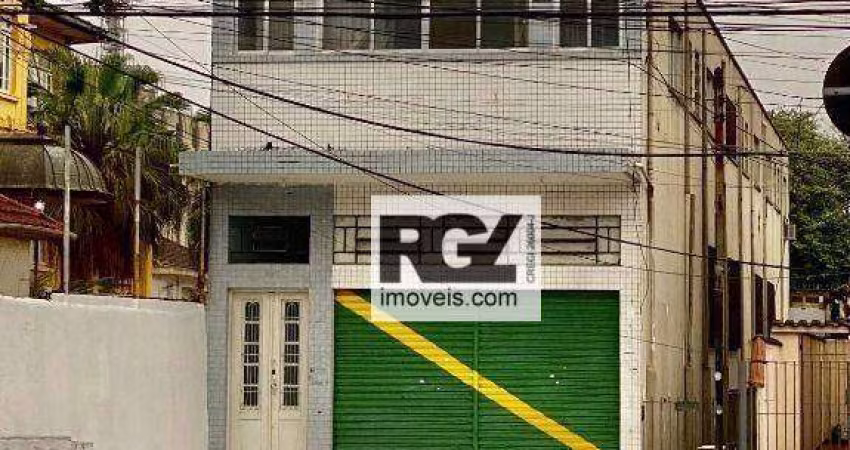 Loja para alugar, 572 m² por R$ 26.060,00/mês - Encruzilhada - Santos/SP