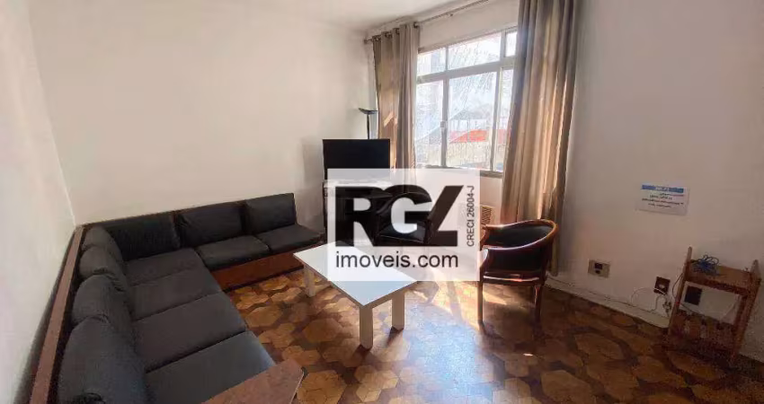 Apartamento com 3 dormitórios à venda, 118 m² por r$ 610.000,00 - gonzaga - santos/sp