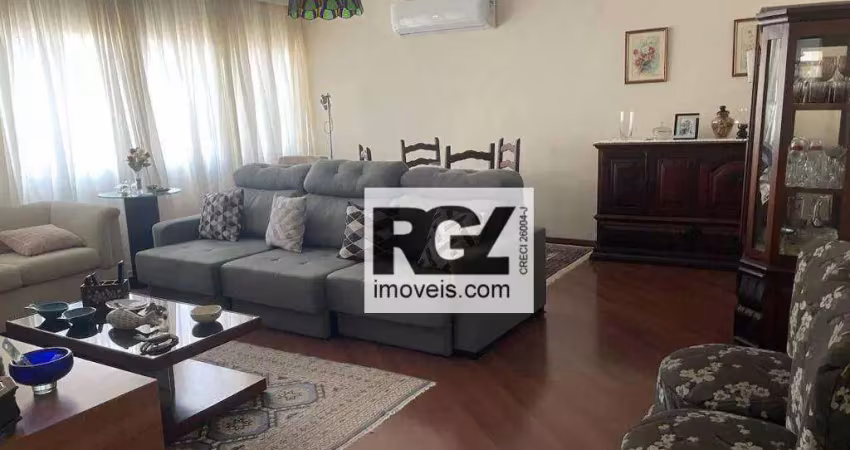 Apartamento com 3 dormitórios à venda, 140 m² por r$ 895.000,00 - boqueirão - santos/sp