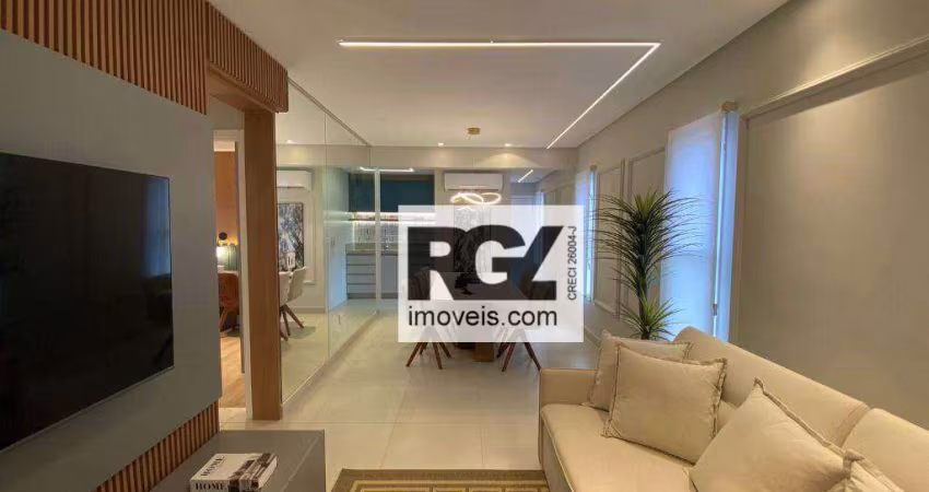 Apartamento Garden com 2 dormitórios à venda, 122 m² por R$ 1.088.000,00 - Boqueirão - Santos/SP