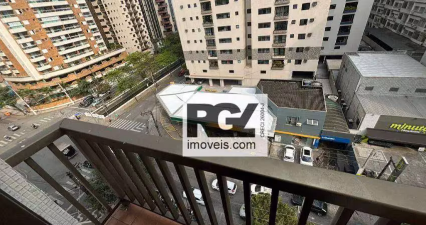 Apartamento com 3 dormitórios à venda, 116 m² por r$ 850.000,00 - pompéia - santos/sp