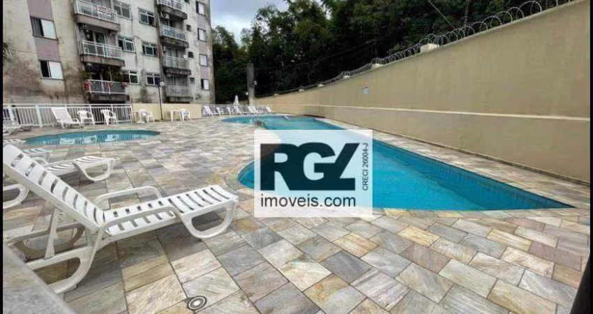 Apartamento com 2 dormitórios à venda, 54 m² por R$ 290.000,00 - Morro de Nova Cintra - Santos/SP