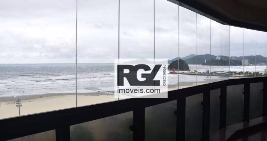 Apartamento com 4 dormitórios, 360 m² - venda por R$ 3.200.000,00 ou aluguel por R$ 18.000,00/mês - José Menino - Santos/SP