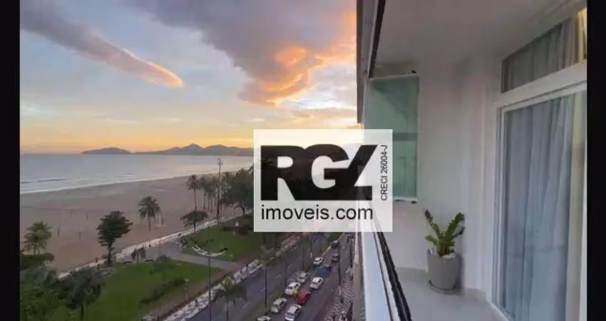 Apartamento com 3 dormitórios à venda, 180 m² por r$ 2.550.000,00 - gonzaga - santos/sp