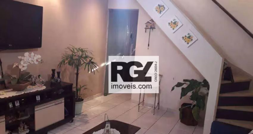Casa com 2 dormitórios à venda por r$ 381.000,00 - parque bitaru - são vicente/sp