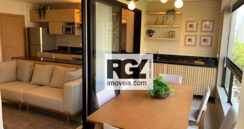 Apartamento com 2 dormitórios à venda, 75 m² por R$ 1.200.000,00 - José Menino - Santos/SP