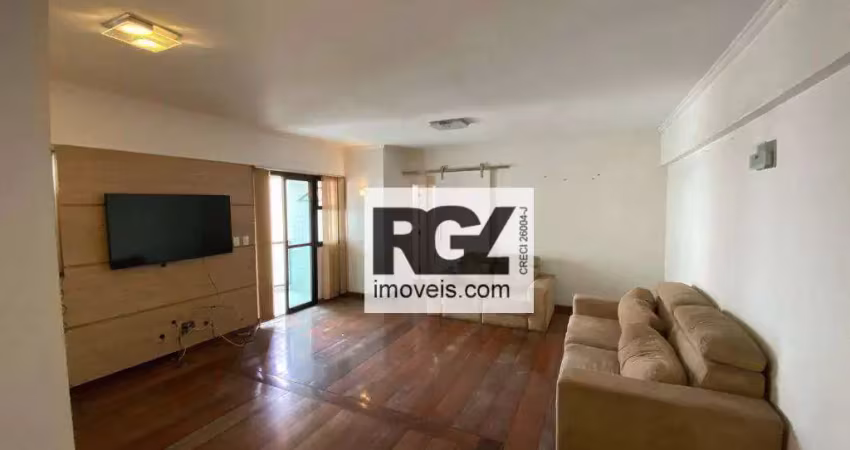 Apartamento com 2 dormitórios à venda, 86 m² por r$ 920.000,00 - boqueirão - santos/sp