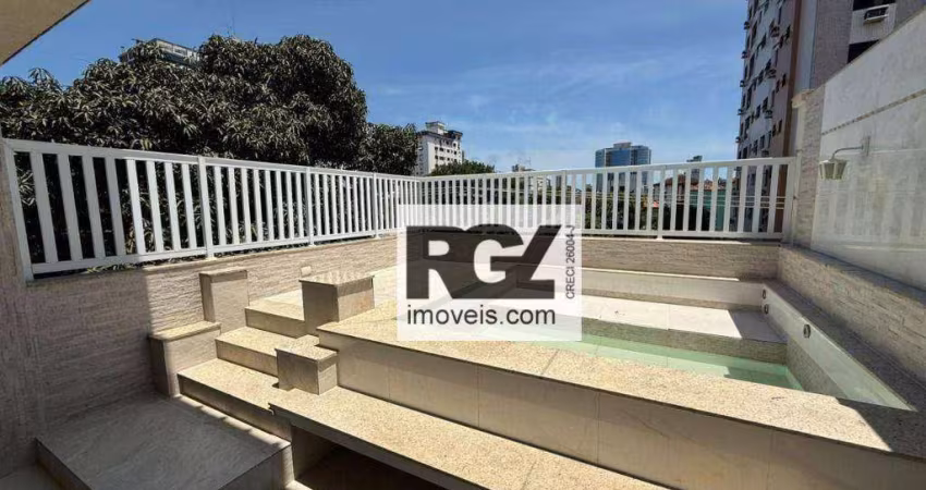 Casa com 3 dormitórios à venda, 360 m² por R$ 1.700.000,00 - Embaré - Santos/SP