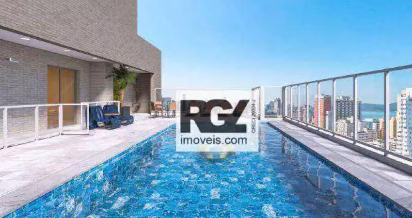 Apartamento no patriani gonzaga com 3 dormitórios à venda, 127 m² por r$ 2.500.000 - gonzaga - santos/sp