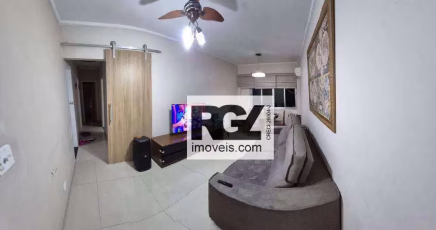 Apartamento com 2 dormitórios à venda, 89 m² por r$ 750.000,00 - vila matias - santos/sp