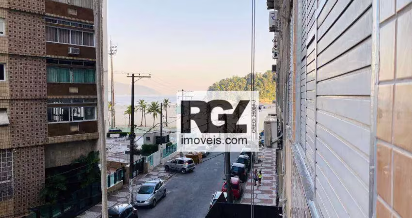 Apartamento com 2 dormitórios à venda, 110 m² por r$ 585.000,00 - josé menino - santos/sp