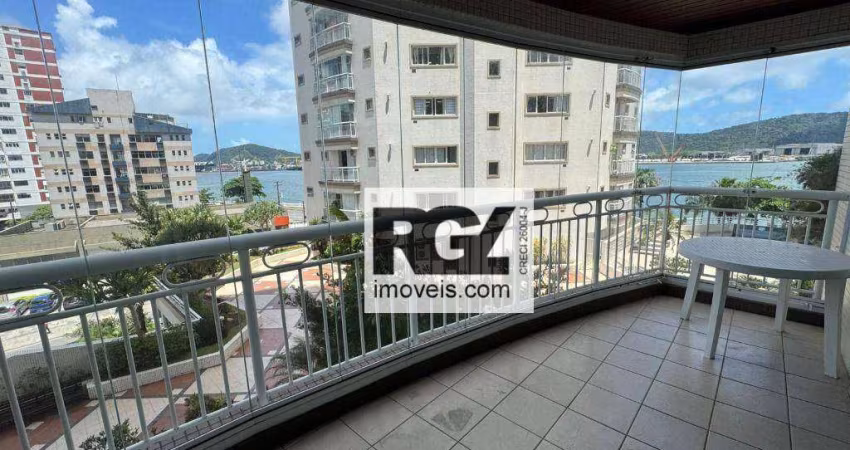 Apartamento com 3 dormitórios à venda, 199 m² por R$ 2.150.000,00 - Ponta da Praia - Santos/SP
