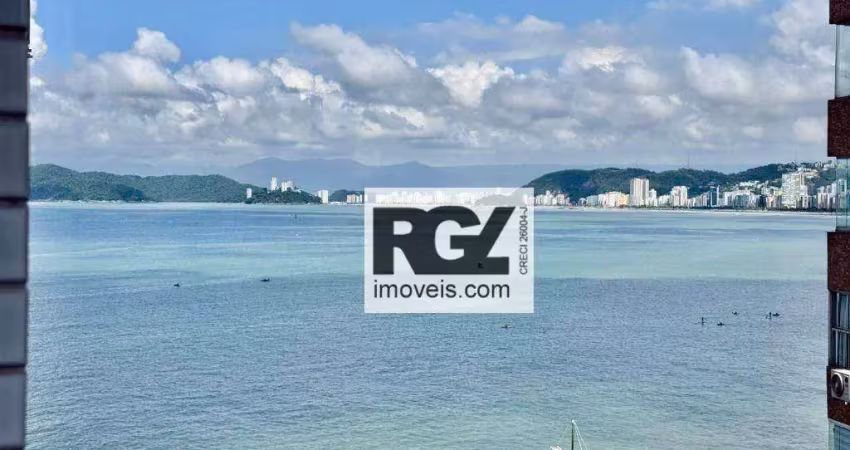 Apartamento com 3 dormitórios à venda, 156 m² por r$ 850.000,00 - ponta da praia - santos/sp