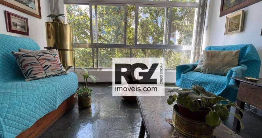 Apartamento com 3 dormitórios à venda, 133 m² por R$ 700.000,00 - Ponta da Praia - Santos/SP