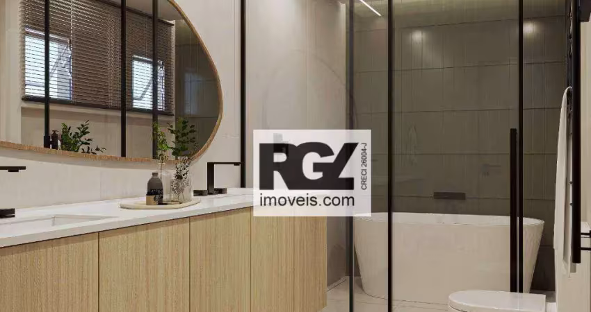 Apartamento com 3 dormitórios à venda, 223 m² por r$ 2.590.000,00 - boqueirão - santos/sp