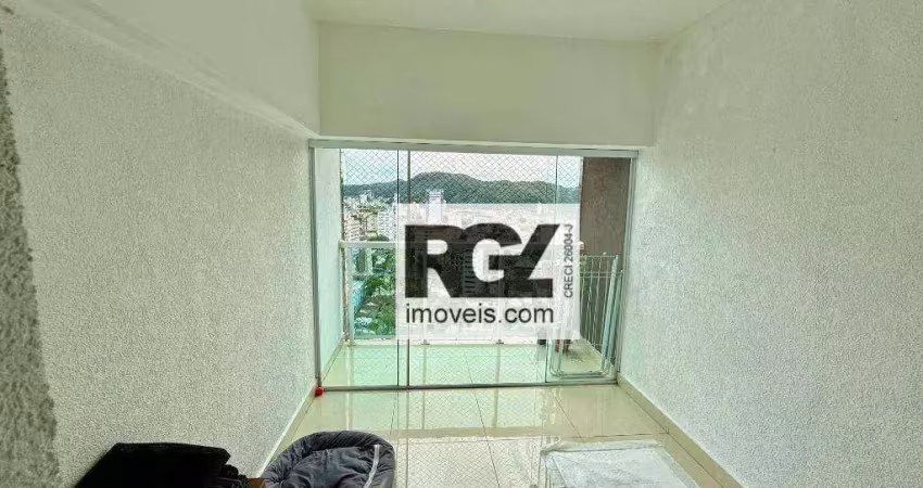 Apartamento com 2 dormitórios à venda, 69 m² por r$ 580.000,00 - vila matias - santos/sp