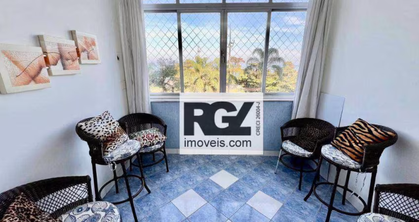Apartamento com 3 dormitórios à venda, 119 m² por R$ 1.200.000,00 - Aparecida - Santos/SP