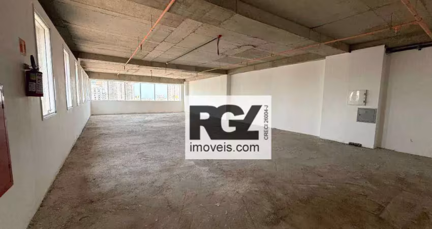 Conjunto para alugar, 161 m² por r$ 11.553,69/mês - gonzaga - santos/sp