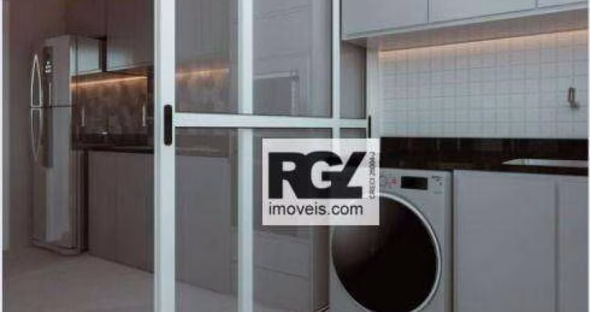 Apartamento com 1 dormitório à venda, 37 m² por R$ 363.000,00 - Estuário - Santos/SP