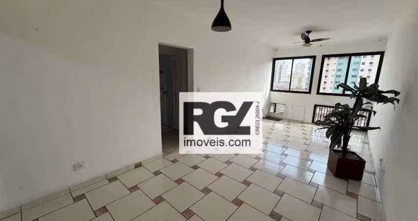 Apartamento com 2 dormitórios à venda, 120 m² por r$ 650.000,00 - embaré - santos/sp