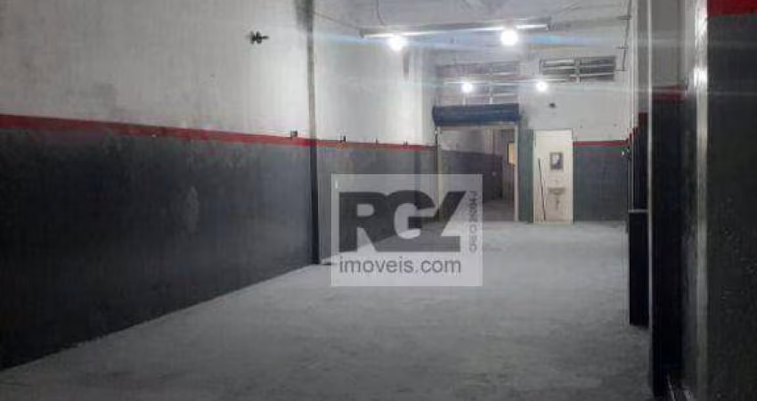 Galpão para alugar, 222 m² por R$ 7.800,00/mês - Vila Matias - Santos/SP
