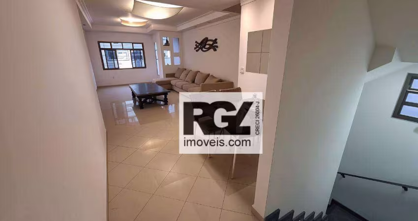 Casa com 4 dormitórios à venda, 185 m² por R$ 1.300.000,00 - Aparecida - Santos/SP