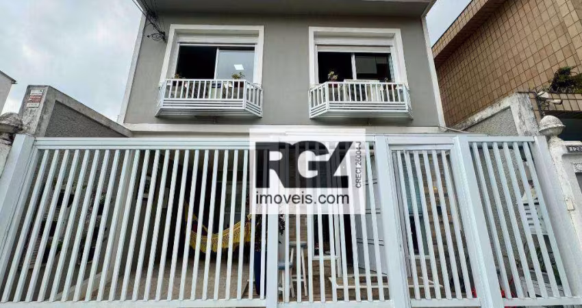 Sobrado com 2 dormitórios à venda, 101 m² por R$ 1.299.000,00 - Ponta da Praia - Santos/SP