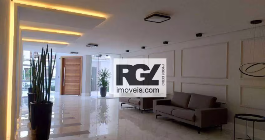 Cobertura com 3 dormitórios à venda, 324 m² por R$ 2.600.000,00 - Ponta da Praia - Santos/SP
