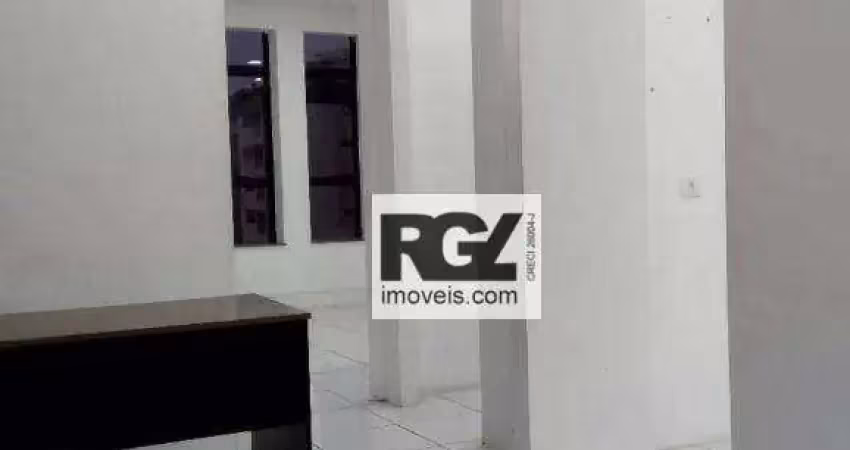 Sala, 45 m² - venda por r$ 350.000,00 ou aluguel por r$ 2.500,00/mês - embaré - santos/sp