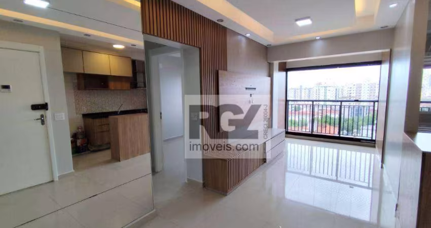 Apartamento com 2 dormitórios à venda, 63 m² por R$ 719.000,00 - Marapé - Santos/SP