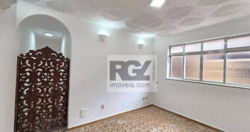 Apartamento com 3 dormitórios para alugar, 81 m² por R$ 3.100,00/ano - Encruzilhada - Santos/SP