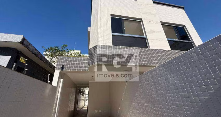 Casa com 3 dormitórios à venda por R$ 1.400.000,00 - Embaré - Santos/SP