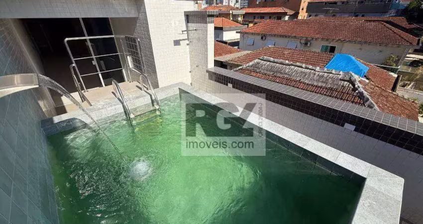 Casa com 3 dormitórios à venda, 150 m² por r$ 1.400.000,00 - embaré - santos/sp