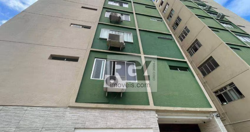 Apartamento com 2 dormitórios para alugar, 93 m² por R$ 3.000,00/mês - Embaré - Santos/SP