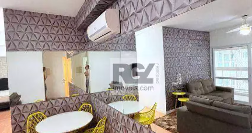 Apartamento à venda, 80 m² por r$ 1.055.000,00 - gonzaga - santos/sp