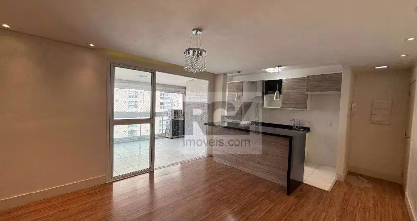 Apartamento com 2 dormitórios à venda, 77 m² por r$ 985.000,00 - ponta da praia - santos/sp