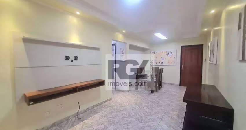 Apartamento com 2 dormitórios à venda, 71 m² por r$ 470.000,00 - itararé - são vicente/sp