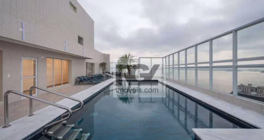Apartamento com 2 dormitórios à venda, 99 m² por r$ 1.490.000,00 - aparecida - santos/sp