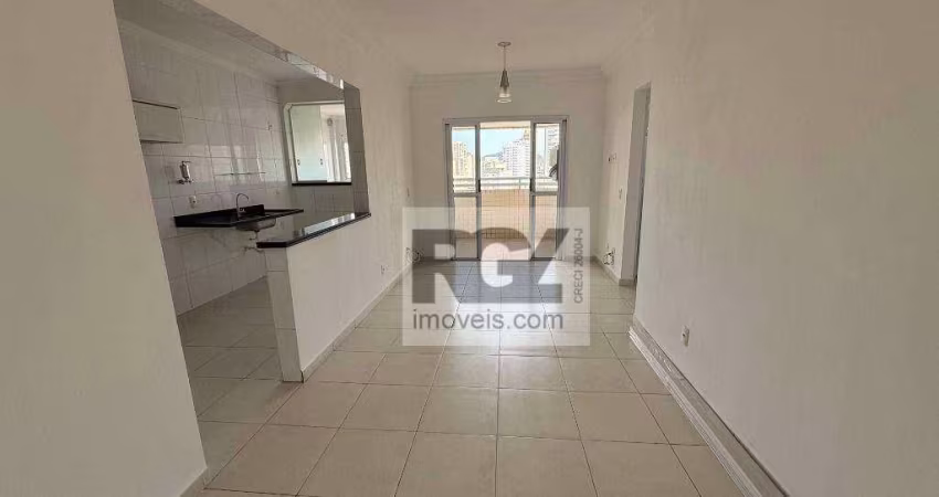 Apartamento com 1 dormitório LAZER COMPLETO para alugar, 56 m² por R$ 3.500/mês - Ponta da Praia - Santos/SP