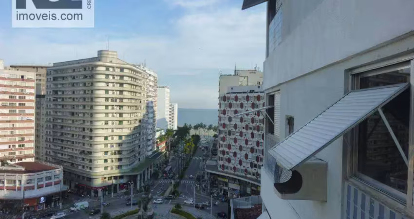 Apartamento com 2 dormitórios à venda, 121 m² por r$ 720.000,00 - gonzaga - santos/sp