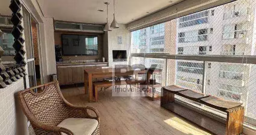 Apartamento com 3 dormitórios à venda, 132 m² por r$ 1.680.000,00 - ponta da praia - santos/sp