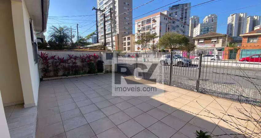 Casa com 2 dormitórios para alugar, 170 m² por r$ 10.740,00/mês - ponta da praia - santos/sp