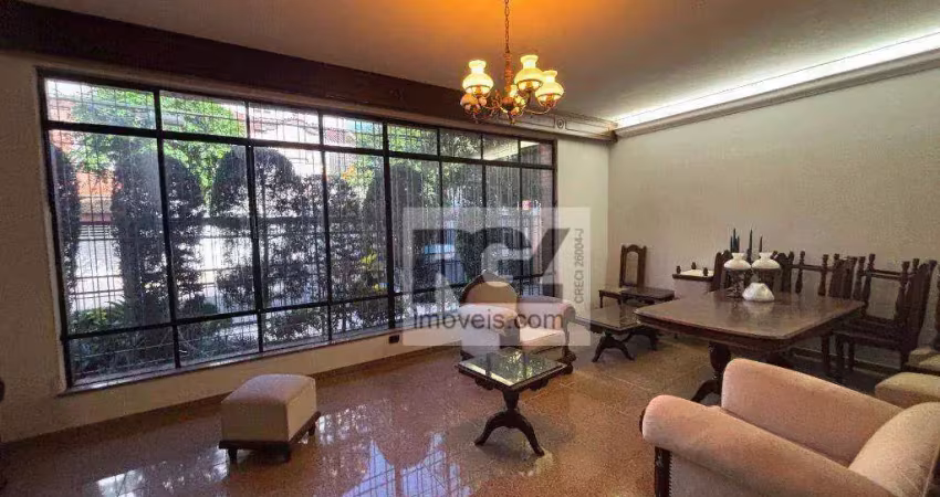 Casa com 6 dormitórios à venda, 450 m² por r$ 4.500.000,00 - gonzaga - santos/sp