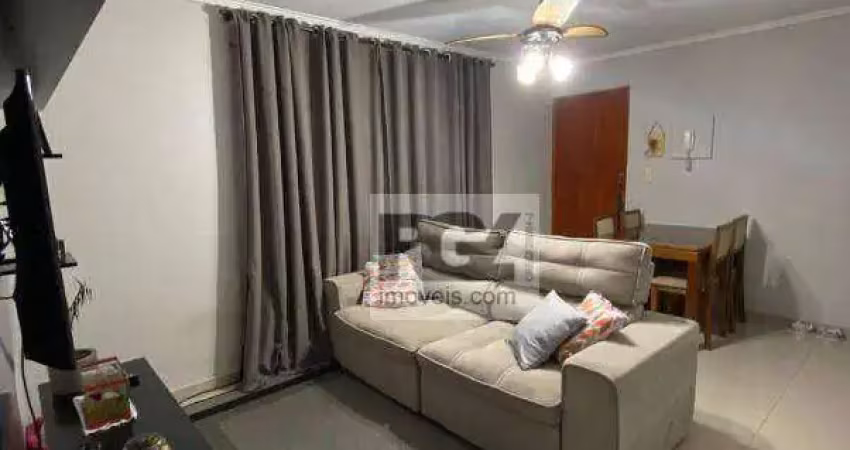 Apartamento com 3 dormitórios à venda, 72 m² por r$ 320.000,00 - aparecida - santos/sp