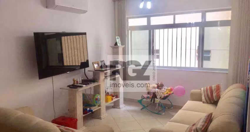 Apartamento com 2 dormitórios à venda, 118 m² por r$ 825.000,00 - ponta da praia - santos/sp